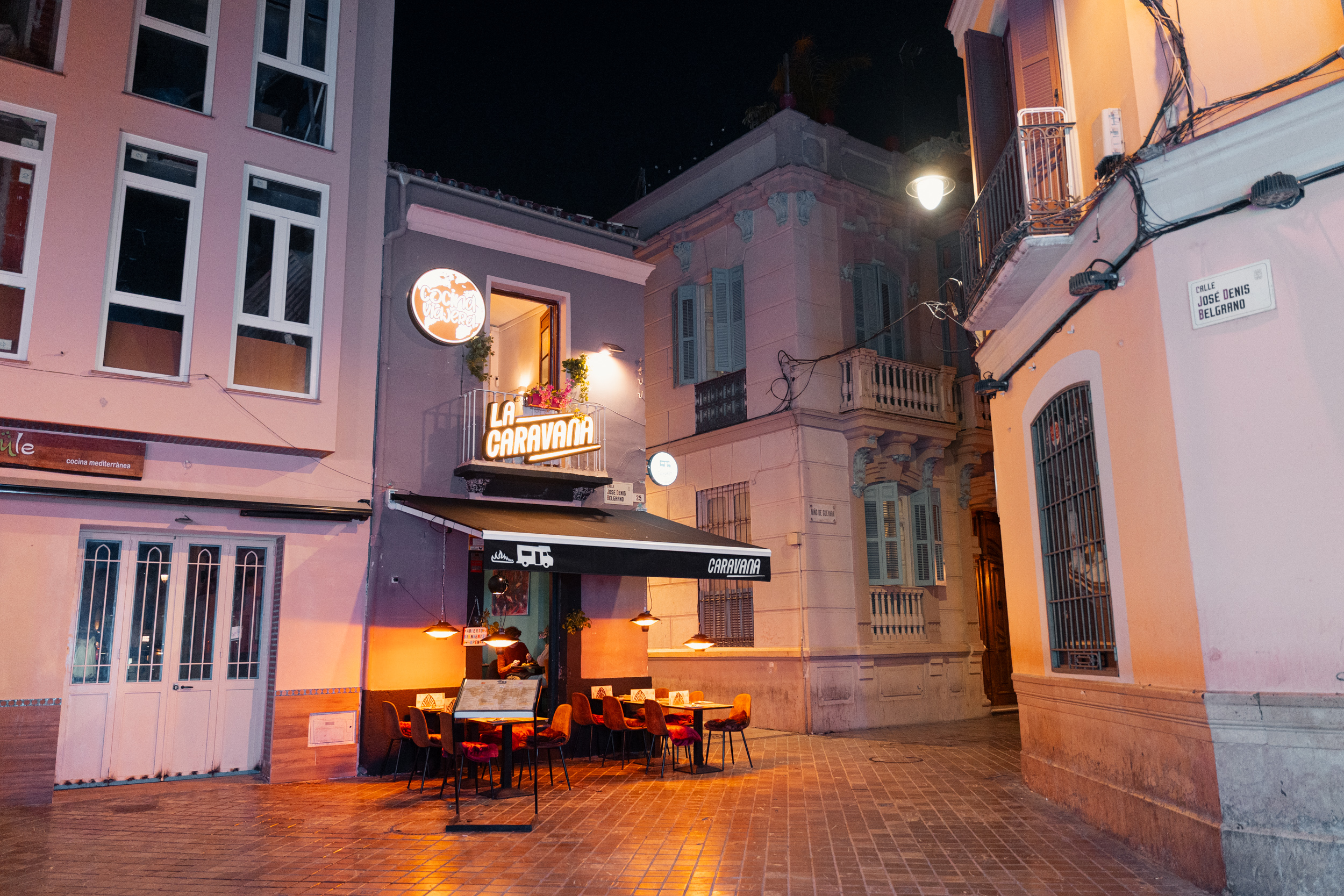 La Caravana — restaurante en el centro de Málaga